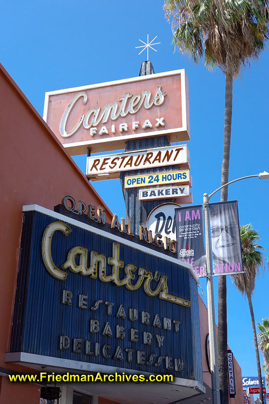 Cantor's Deli Front Sign